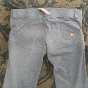 Freddy soft heather gray wr up low rise pants jeans